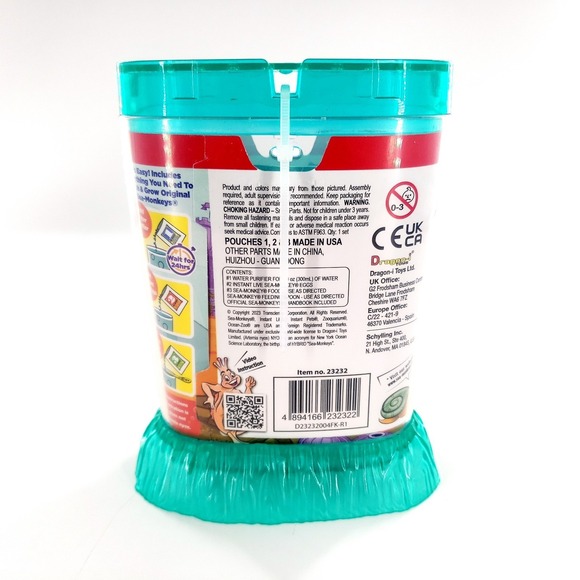 Sea Monkeys Neon Ocean-Zoo Marine Aquarium Toy Kit Brand New Sealed - Picture 3 of 5